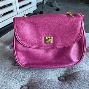 Liz Claiborne Vibrant Pink Shoulder Bag